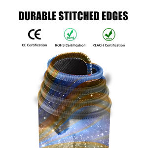 Tapis de <span class=keywords><strong>souris</strong></span> de jeu en marbre texturé 900x400x4mm, tapis de bureau pour <span class=keywords><strong>clavier</strong></span>, imperméable, grand, bords cousus, matériau en caoutchouc durable, en stock - Product Image 4