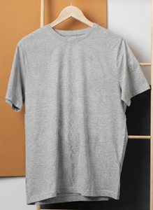 <b>Black</b> Men's T-<b>Shirt</b> Short Sleeve Crew Neck Knitted Jersey <b>Tee</b> Breathable Casual Wear - Product Image 2