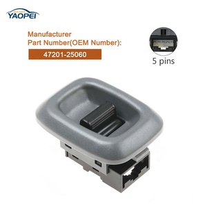 สวิตช์กระจกไฟฟ้า47201 25060เดียวสำหรับรถยนต์ Suzuki <span class=keywords><strong>steem</strong></span> Baleno - Product Image 2