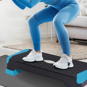 Bán buôn phòng tập thể dục Tập Thể Dục Đào Tạo Hội Đồng Quản trị Aerobic bước hoàn chỉnh nền tảng thiết lập với sức đề kháng ban nhạc - Product Image 2