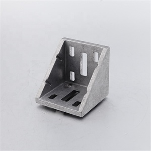 Support d'angle en aluminium <span class=keywords><strong>60x60</strong></span> connecteur d'angle profilé à 90 degrés 310.0800A.03 - Product Image 6