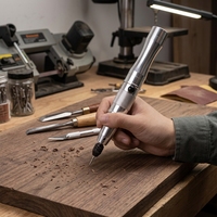 Stylo de gravure électrique portable rechargeable sans fil pour marquage sur métal, bois, verre, céramique, plastique, bijoux, bricolage et usage industriel