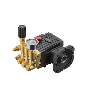Electric High Pressure Crankshaft Pump 350BAR 5100PSI plunger pump high pressure 15.4L/MIN triplex plunger pump