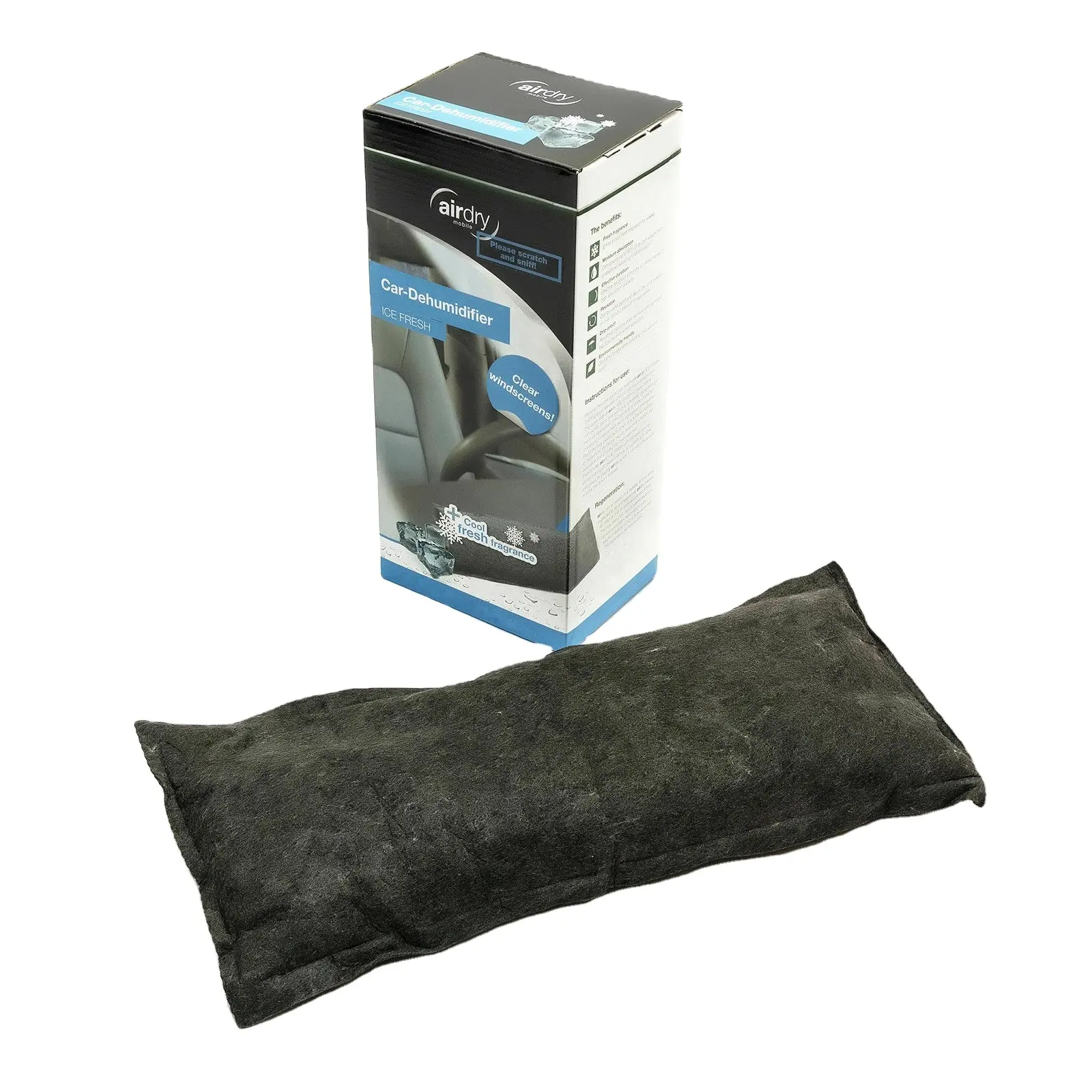Assorbimento dell'umidità del cuscino del sacchetto del deodorante per auto con perline di gel di silice e produzione del segnale dell'indicatore di colore