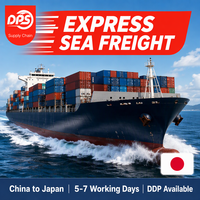 Transitaire professionnel Fret maritime Chine-Japon DDP Porte-à-porte LCL+Express Transport maritime Assuré DPS Transporteur Douane
