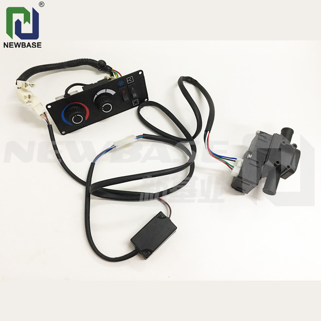 A/C SWITCH Customize CG220220 HVAC Control Panel For Construction Truck Tractor Excavator AC Controller With Water Valve