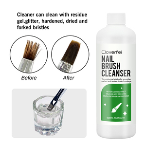 Nettoyant pour ongles 500 ml, dégraissant pour surface collante, nettoyant liquide pour ongles - Product Image 4