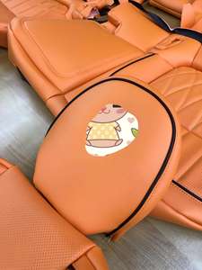 ปลอกหุ้มเบาะรถยนต์หนังแท้กันน้ำ 3 มิติ สีแดง ดำ เทา น้ำตาล สำหรับรถ Porsche Macan ขายส่ง มีสินค้าในสต็อก - Product Image 5