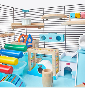 Skynuo <span class=keywords><strong>Hamster</strong></span> Chạy Đĩa Đồ Chơi Nhà Khá Nhỏ Pet Xoay Chạy Bộ Bánh Xe Vật Nuôi Thể Thao Bánh Xe Đồ Chơi <span class=keywords><strong>Hamster</strong></span> Lồng Phụ Kiện - Product Image 5