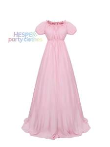 Vestido de Fiesta HP Bridgton - Falda de Cosplay Estilo Princesa Regency de la Era Victoriana con Cola Fluida - Product Image 1