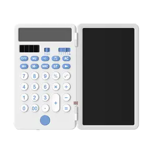 Supplier Digital Lcd Handwriting Graphic Drawing Pad 12 Digits Calculator Notepad Writing Tablet