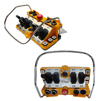 Kits de télécommande proportionnelle automatique pour grue, conception étanche, batterie rechargeable, portée de contrôle de 500 m pour grue articulée
