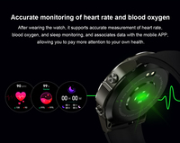 Nouveautés 2024, tendance mode, montre connectée sport DM50 pour hommes et femmes, écran AMOLED, étanche IP68, tracker de fitness, e-mail