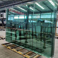 Verre de sécurité pour bâtiments 6mm 8mm 10mm 12mm Verre trempé clair personnalisable Tailles sur mesure Industriel Commercial