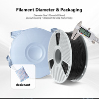Filament d'imprimante 3D PA6-GF, diamètre 1,75 mm, haute résistance, excellentes propriétés mécaniques, résistant aux chocs et aux impacts, 270-280