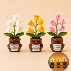 Juguetes de peluche con forma de flor, juguetes antiestrés, juguetes de regalo, juguetes para niños, juguetes divertidos, juguetes educativos, recuerdos de fiesta, juguetes de hilo, logotipo personalizado - Product Image 3