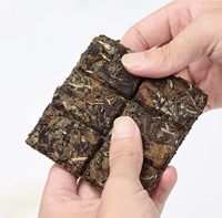 Thé blanc Shou Mei de Fuding, Chine, 2016, en briquet de 30g, pour la minceur, 6 infusions, en boîte, vente en gros usine de chocolat