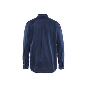 BLAKLADER - 329811908900XL Chemise sergé Bleu marine-CHEMISES DE TRAVAIL EAN 7330509480595 - Product Image 2