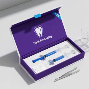 Caja refinada personalizada al por mayor con logotipo impreso <span class=keywords><strong>para</strong></span> Gel blanqueador de <span class=keywords><strong>dientes</strong></span> superventas cajas de kit de blanqueamiento dental - Product Image 2
