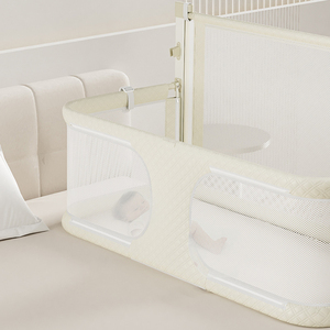 Portabebè portabile parapetto regolabile <span class=keywords><strong>letto</strong></span> di sicurezza per neonati <span class=keywords><strong>barriera</strong></span> per il commercio all'ingrosso - Product Image 5