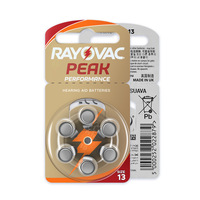 Bonne qualité Offre spéciale Pile bouton A13 A10 A675 A312 1.4V batterie pour aide auditive