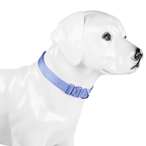 <span class=keywords><strong>Collar</strong></span> de perro de nailon sólido ajustable con dólar para mascotas ligero y resistente para caminar al aire libre con hebilla de aleación de aluminio de liberación rápida - Product Image 2