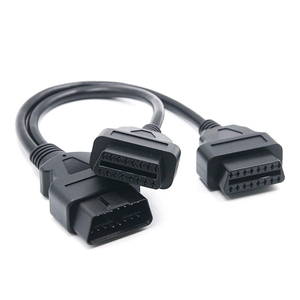 Cable adaptador OBD 2 en 1 tipo Y, extensión de 16 pines macho a hembra, 1 a 2 conector macho hembra, Cable OBD2 para máquina OBD - Product Image 5
