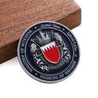 Op maat gemaakte zinken legeringsmunt van messing, antiek zilver, antieke munt, metaal ambachten, dubbelzijdig 2D 3D logo emaille munt voor souvenirs