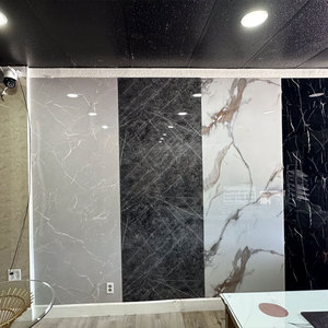 Không biên giới bằng đá cẩm thạch in ấn kỹ thuật số tường nhựa Panel UV đá cẩm thạch thay thế tấm PVC Panels đối với khách sạn - Product Image 2