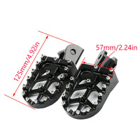 Repose-pieds en aluminium CNC anodisé Surron Light Bee X S, pédales en aluminium anodisé, repose-pieds pour moto électrique tout-terrain, kit de mise à niveau hors route