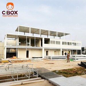 Cbox 20ft Prefabricated Mobile Office Hotel Modular Warehouse Residential Flat Pack <b>Container</b> House - Product Image 2