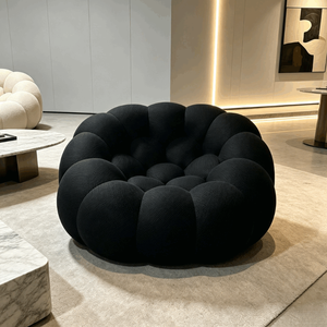 Sillón Personalizado de Tela de Lino y Terciopelo con Burbujas en Verde, Gris y Morado para Muebles de Hogar, Sala de Estar, Dormitorio, Habitación <span class=keywords><strong>Infantil</strong></span>, Exterior - Product Image 2