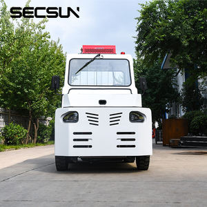 SECSUN bertenaga baterai bagasi bandara Tow 20 ton 25 ton 30 ton pesawat listrik traktor penarik dengan kabin - Product Image 5