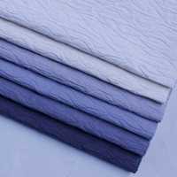 Tissu de rideau en coton 100% uni de qualité supérieure, respectueux de l'environnement, 440 g/m², interlock, en stock