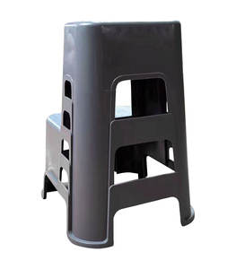 Tabouret de lavage de voiture Tabouret haut et bas en plastique pour la beauté de la voiture Chaise à deux marches Échelle montante Escabeau à pied pour la maison - Product Image 3