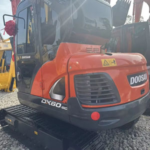 Excavatrice Doosan DX60-9C, modèle 2023, fabrication coréenne, poids opérationnel de 6 tonnes, capacité de la benne de 0,21 m, bon état, moteur - Product Image 5
