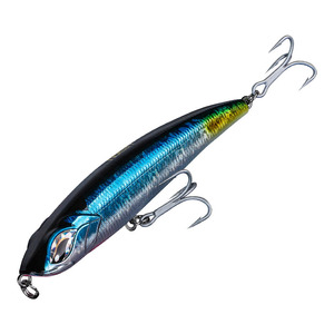 Señuelo Duro Tipo Lápiz <span class=keywords><strong>Nobby</strong></span> Sinking, ABS 115mm/605g, Señuelo Sumergible Luya para Pesca en Agua Salada, Uso en Barco, Sin Anzuelos - Product Image 1