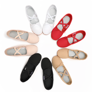 <span class=keywords><strong>Zapatillas</strong></span> de Danza Suaves para Mujer, <span class=keywords><strong>Zapatillas</strong></span> de <span class=keywords><strong>Ballet</strong></span> al por Mayor, Zapatos de Danza para Profesores con Suelas de Cuero Genuino y Forro de Algodón - Product Image 1