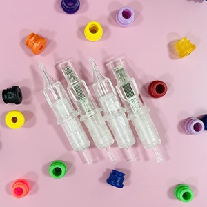 Venta de Fábrica: Cartuchos de Agujas Desechables Premium para Tatuajes y Maquillaje Permanente, <span class=keywords><strong>PC</strong></span>+Acero Inoxidable 304, Certificación CE ISO13485 TUV, DL-57 - Product Image 4