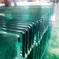Cloison coulissante en verre acier inoxydable pour hôtels, design européen, verre revêtu pour séparation sèche/humide dans les salles de bain