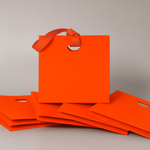 Bolsas de Papel Rígido Guardidea para Joyería y Regalos con Asas de Listón, para Joyería, Regalos, Bocadillos y Cosméticos, Personalizables - Product Image 3