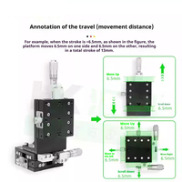 Plataforma de Ajuste Fino de Elevación Vertical con Motor para Experimentos Ópticos LDV40/50/60/80/90, Plataforma de Desplazamiento de Precisión 3D en Ejes XYZ