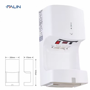 Sèche-mains haute vitesse pour restaurant, séche-mains à vent puissant, alimenté par batterie, meilleur séche-mains - Product Image 5