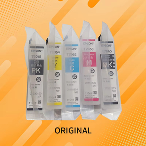 Pigment 5 couleurs pour cartouches d'encre 110 ml compatible avec EPSON SC T7061 T7062 T7063 T7064 T7065 - Product Image 3