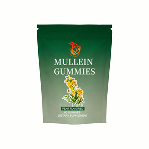 Gomitas de Verbasco OEM ODM con Sabor a Pera, Apoyo Respiratorio, Mejora la Respiración, Favorece un Flujo de Aire Saludable - Product Image 1