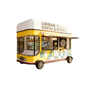Fully Equipped Food Truck <b>Small</b> Food Truck Mobile Kitchen Food Trailer With Independent Clean Water And Sewage Tank System - Product Image 3