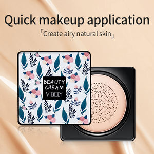 <span class=keywords><strong>Base</strong></span> de Maquillaje BB Cream con Cojín de Aire y Aplicador de Esponja, Corrector Natural de Marca Blanca, Ligero y Control de Grasa - Product Image 5