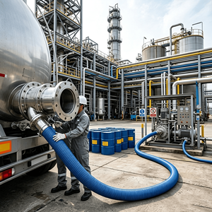 <span class=keywords><strong>Tuyau</strong></span> composite chimique flexible industriel de grand <span class=keywords><strong>diamètre</strong></span> pour le transfert et l'<span class=keywords><strong>aspiration</strong></span> de liquides chimiques, de déchets liquides, d'acides et d'alcalis - Product Image 6