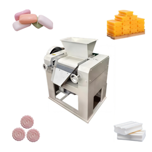 Ligne de fabrication de savon mini-automatique économique et écologique 50-200 kg/h en acier inoxydable de qualité alimentaire avec moteur PLC, pompe et roulement pour extrusion de savon - Product Image 6