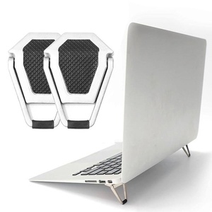 Supports de <span class=keywords><strong>table</strong></span> pour ordinateur portable, supports d'extension pliables en alliage d'aluminium, support pour ordinateur portable PC, support pour mini PC sur le bureau - Product Image 2